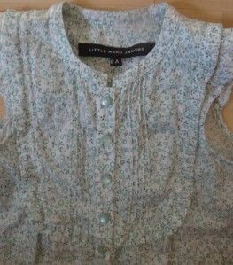 LITTLE MARC JACOBS GIRLS Top / Blouse Size 6A ** Check It Out , Great
