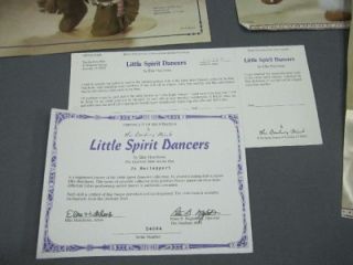 Danbury Mint Little Spirit Dancer Dolls Eagle Dancer Little Buffalo