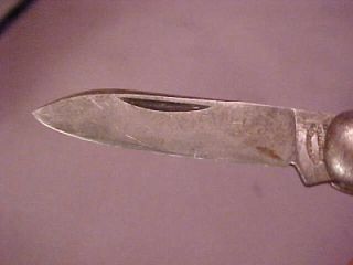Vintage Cattaraugus Little Valley 2 Blade Bone Handle Pocket Knife