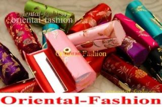 Wholesale 60 Chinese Brocade Silk Lipstick Cases AB001