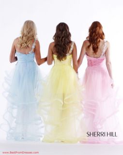 Beautiful Sweet One Shoulder Hi Lo Prom Evening Dress Cocktail Party