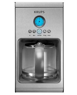 Krups KM1000 Coffee Maker, Programmable 10 Cup   Coffee, Tea