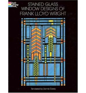 Glass Window Designs of Frank Lloyd Wright Print 9780486295169