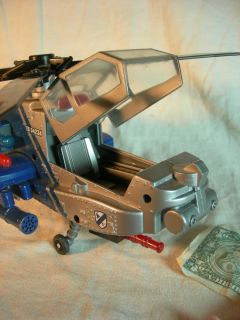 Freedom Force Apache Helicopter Toy State GIJOE Scale