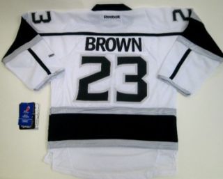 Los Angeles Kings Dustin Brown Youth Stitched Premier White Jersey