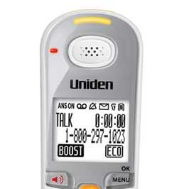 Uniden® D3097 Loud Clear™ Cordless Phone with Answering System and
