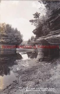 United States   LOVERS LANE LONE ROCK   LOWER DELLS WIS   REAL PHOTO
