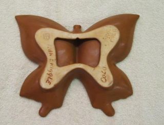 Vintage Van Briggle Colo Springs Butterfly Ashtray