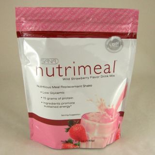 Bags USANA Strawberry Nutrimeal Shake Formulated as A Perfectly