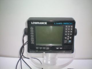 Lowrance LMS 350A GPS Fish Finder Sonar GPS Fishfinder