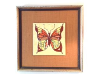 This is a very nice Harris Strong framed tile art. very nice condition