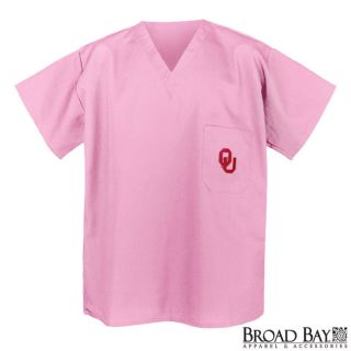of Oklahoma Scrub Shirts are perfect to wear alone or with our scrub