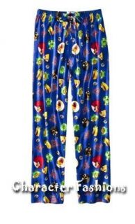 Angry Birds Pajamas Lounge Pants PJs Mens s M L XL
