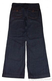 Lucky Brand Jeans Womens Manhattan Demott Stretch Denim Trouser 12 31
