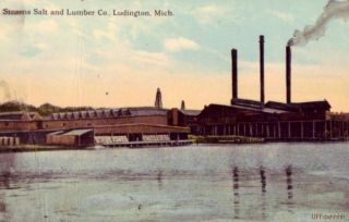 Stearns Salt Lumber Co Ludington Michigan