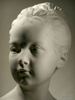 Buste Louise Brongniart H32 Art Platre Statue Sculpture