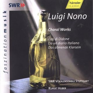 Nono Luigi Nono Choral Works New CD