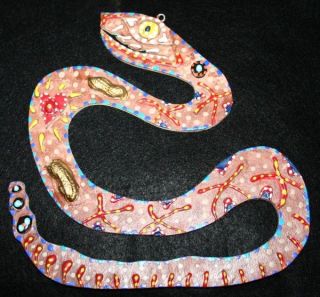 Peter Loose Folk Art Painting Snake Outsider Georgia