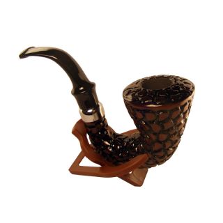 Lucienne® Vintage Style Wooden Tobacco Pipe TP 2