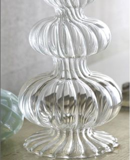 Madelynne Mini Table Accent Lamp Clear Glass French Old World