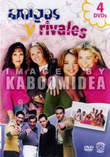 Amigas Y Rivales Telenovela 4 DVD Boxset Original TV Novela
