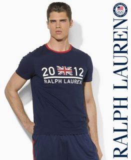 Polo Ralph Lauren T Shirt, Team USA Olympic Flag Ringer Tee