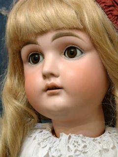 Large Luscious 33 Early Kestner German Bisque Doll All Antique WOW