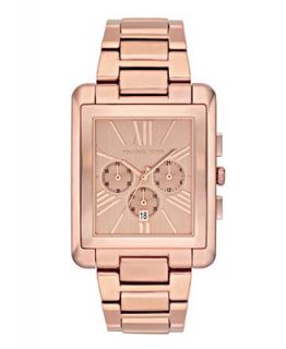 Michael Kors Watch, Womens Chronograph Rose Gold Tone Stainless Steel