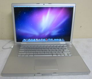 Apple MacBook Pro 15 4 MA895LL Core 2 Duo T7500 2 2GHz 2GB 160GB OS
