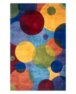 Momeni Rugs, Perspective NW 37 Circles Multi   Rugs
