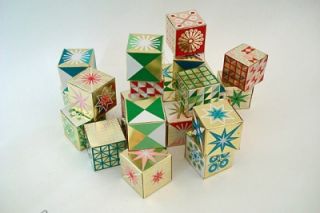 Modern Von Der Lancken & Lundquist Decorative Cubes Eames Girard Era