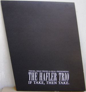 Hafler Trio LP Book Signed Experimental NWW Coil P16 D4