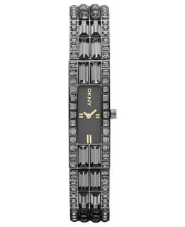 DKNY Watch, Womens Gunmetal Ion Plated Stainless Steel Bracelet