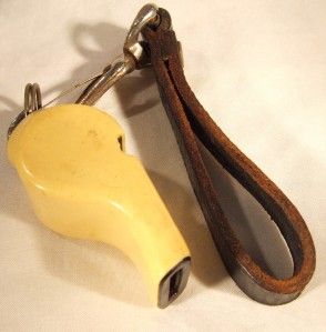 Vintage Lynn Massachusetts Police Badge Patch Whistle