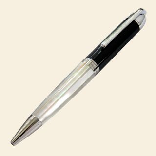 XEZO MAESTRO BLACK MOTHER OF PEARL BALL PEN,LIMITED EDITION, .999