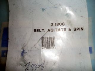 28808 Maytag Magic Chef Agitator Spin Belt New Appliance Part 32 1 2in