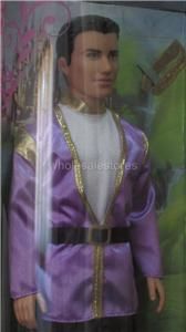Magic Royal Purple Prince Ken Mattel Handsome Barbie Doll New Toys Set