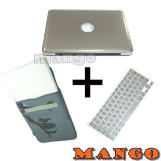 Soft Sleeve Hard Case Keyboard Cover for MacBook Pro 13
