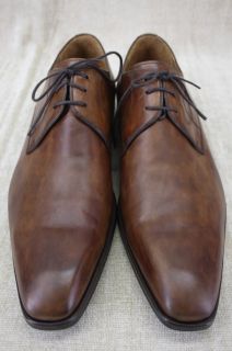 Magnanni Brujas Painted Leather Camel Oxford Lace Up Shoes 11 5 Mens $