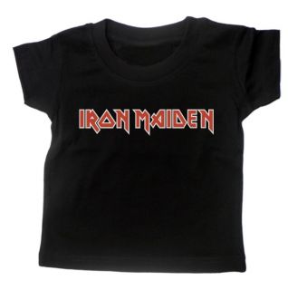 Baby T Shirt Iron Maiden Rock Metal Music Months Gift