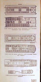 Circa 1900 Pacific Mail Steamship Company Brochure