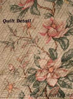 Chandler Collection Magnolia Quilt Throw Table Topper 100 Cotton