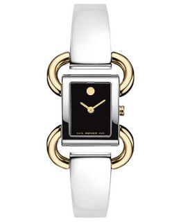 Movado Watch, Womens Swiss Linio Two Tone Stainless Steel Bracelet