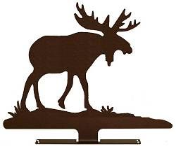 Moose Design Mailbox Top