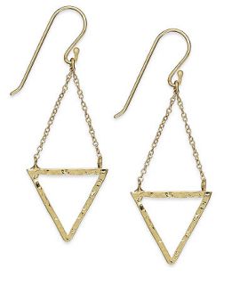 Studio Silver 18k Gold Over Sterling Silver Earrings, Inverted
