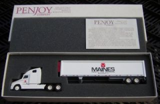 64 Tractor Trailer Promotional Advertising Truck Maines Bing NY