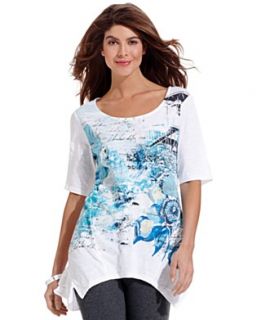 top sleeveless floral print shirred front shell everyday value $ 19 98