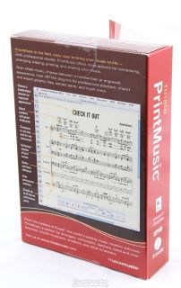 Makemusic Finale Printmusic 2011 Easy Notation Mac PC