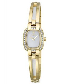 Citizen Watch, Womens Eco Drive Gold tone Stainless Steel Bangle
