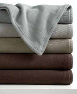 Martha Stewart Collection Bedding, Quilted Triple Knit Blankets